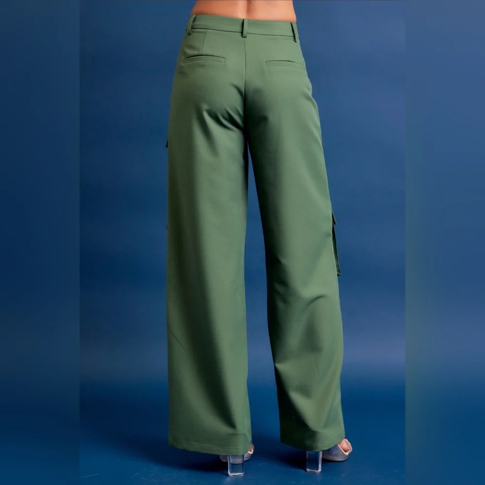 #495021 🛑S,L HIGH END Woven Cargo Jacket & Pants Set - Picture 12 of 16